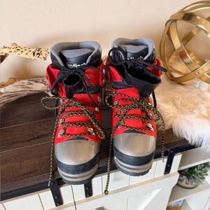 Koflach Degre Arctic System Mountaineering Boots Hard Shell Red/Grey US - 7.5